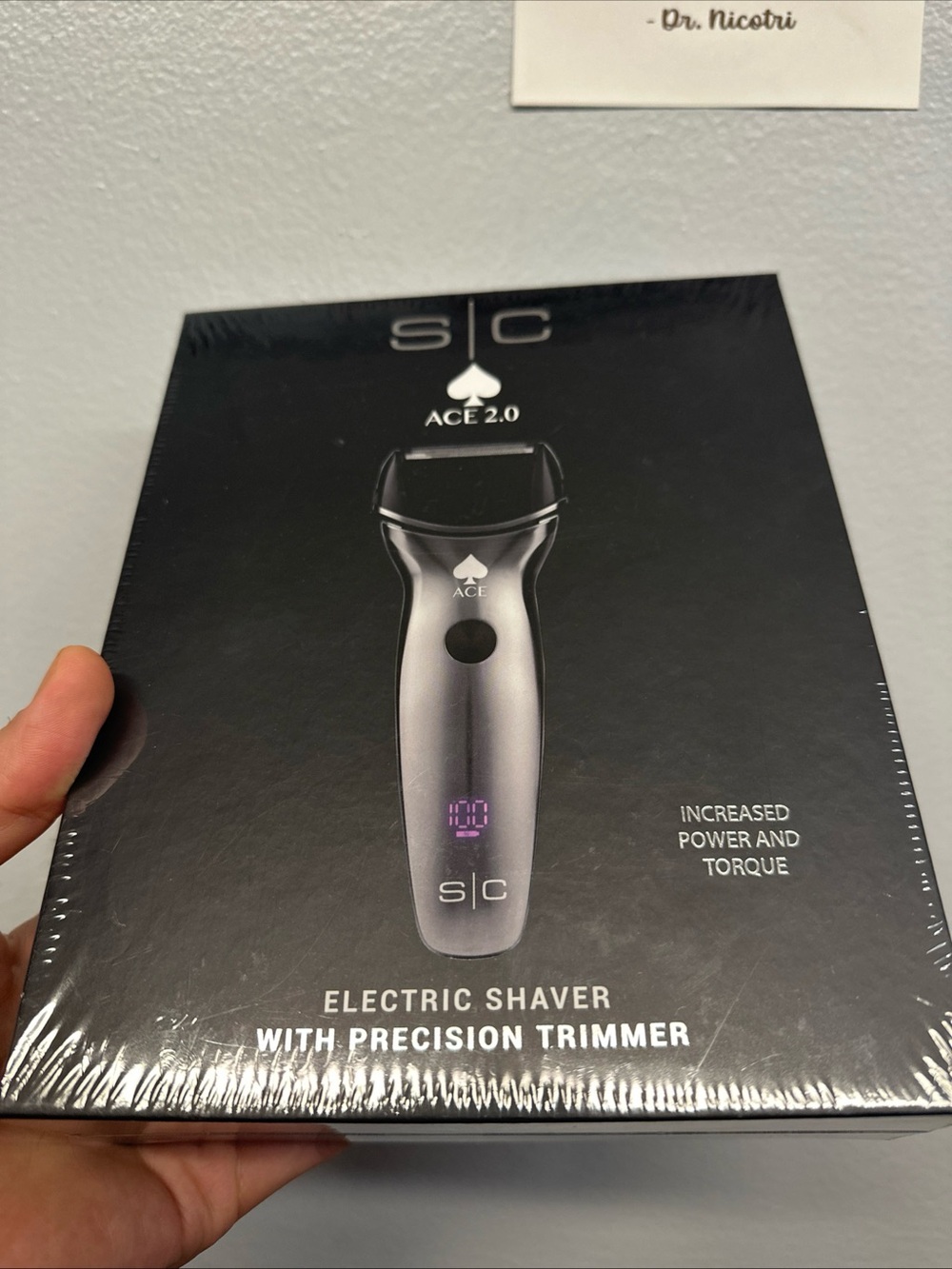 Ace 2.0 Electric Shaver for Men - Silver